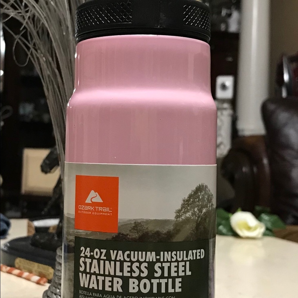 24 oz Pink Water Bottle